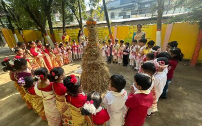 Magh Bihu Celebration at school