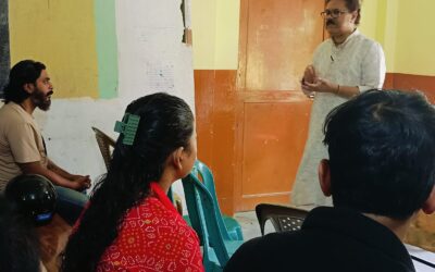 Parents -Teacher Meeting for the new session 2026-27. Discussion is held on various academic aspects.